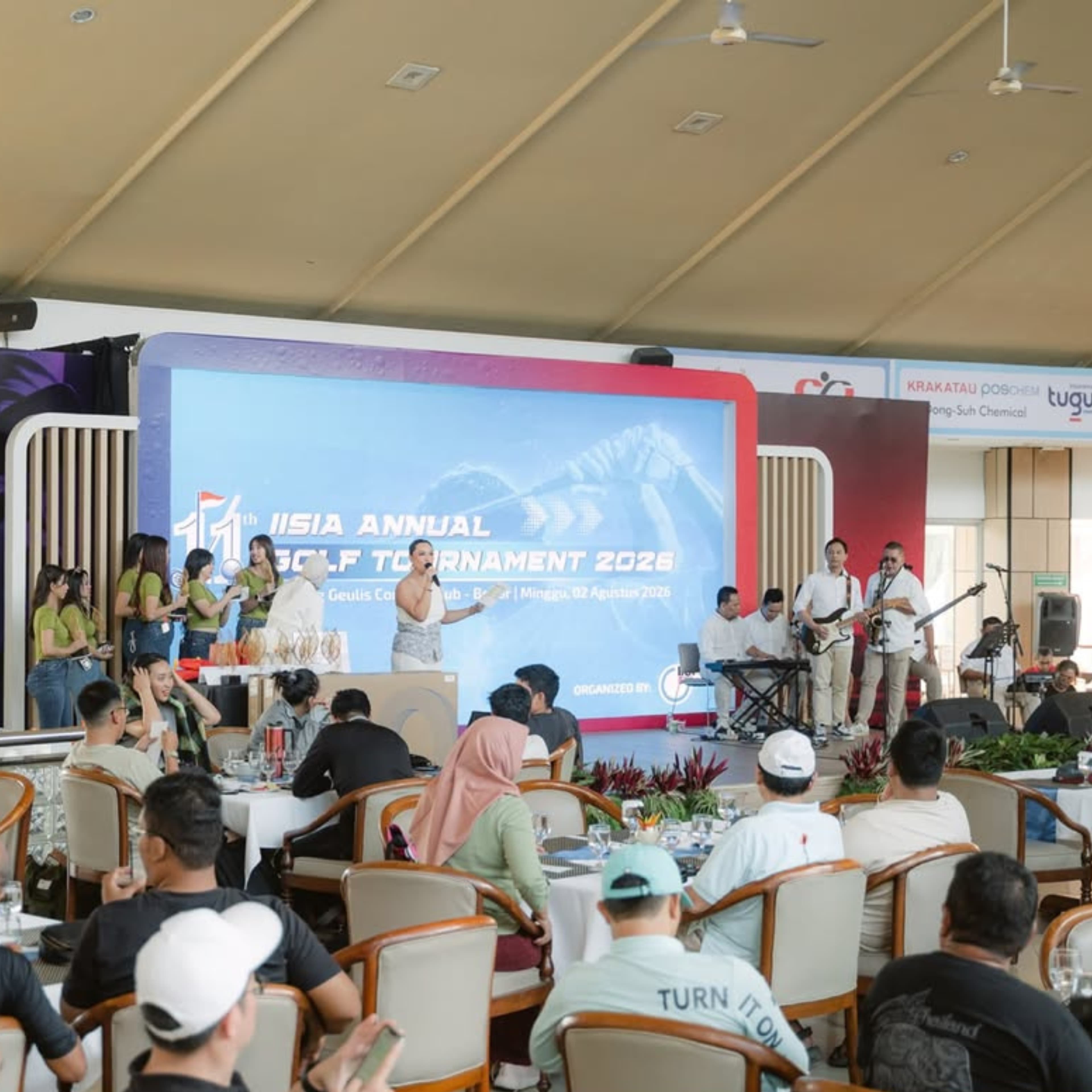 IISIA Annual Golf Tournament LED stage