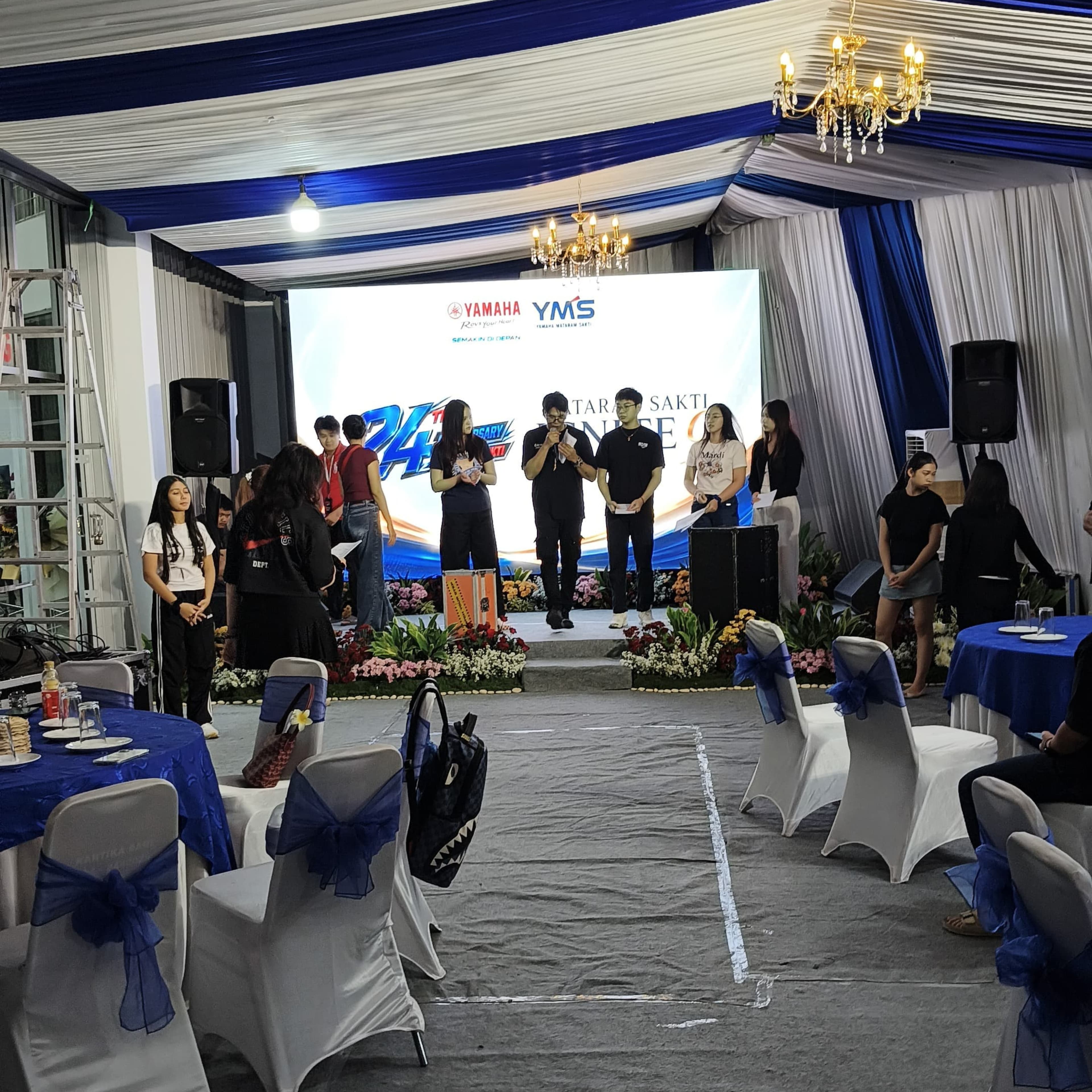 Yamaha Mataram Sakti 24th Anniversary LED stage