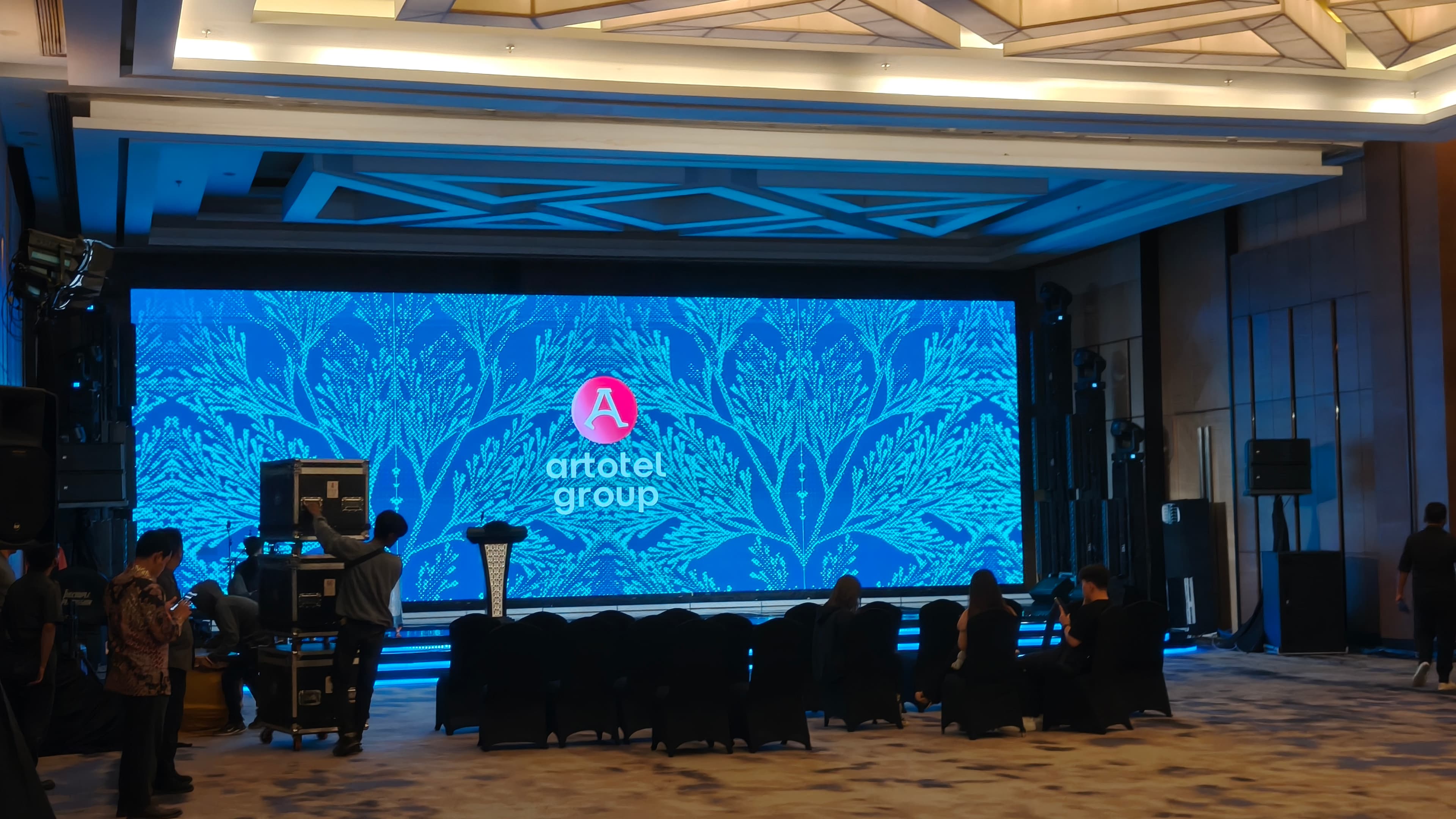 Flat LED Videotron for Artotel Mangkuluhur, Jakarta