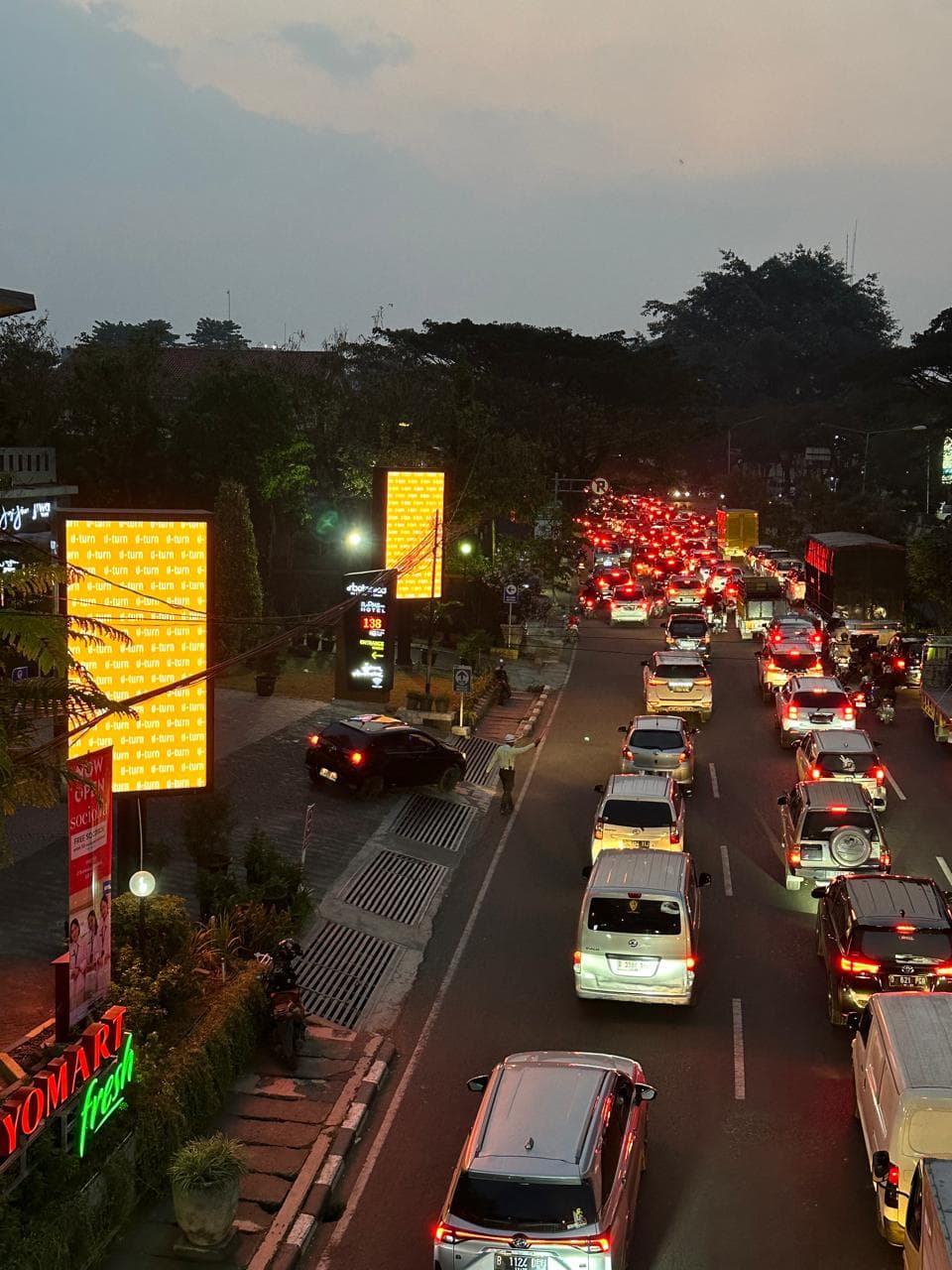 Flat LED Videotron for d’botanica Mall, Bandung