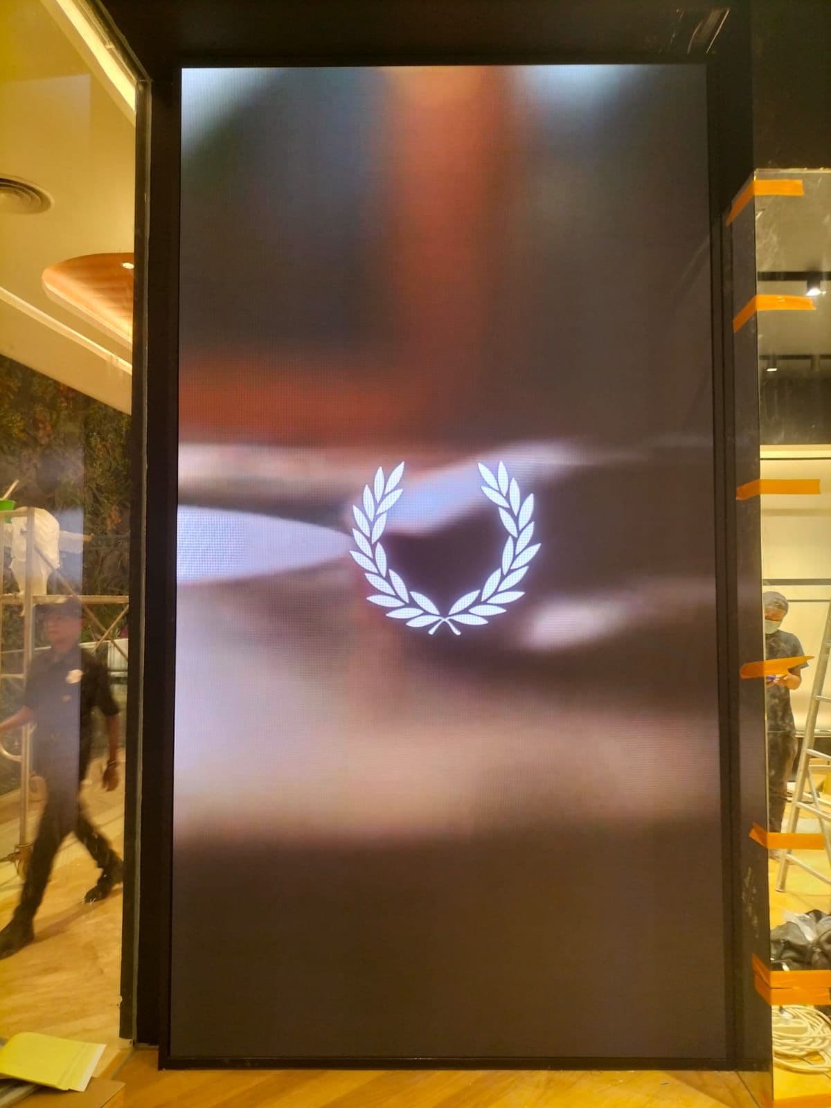 Flat LED Videotron for Fred Perry at Icon Mall, Bali