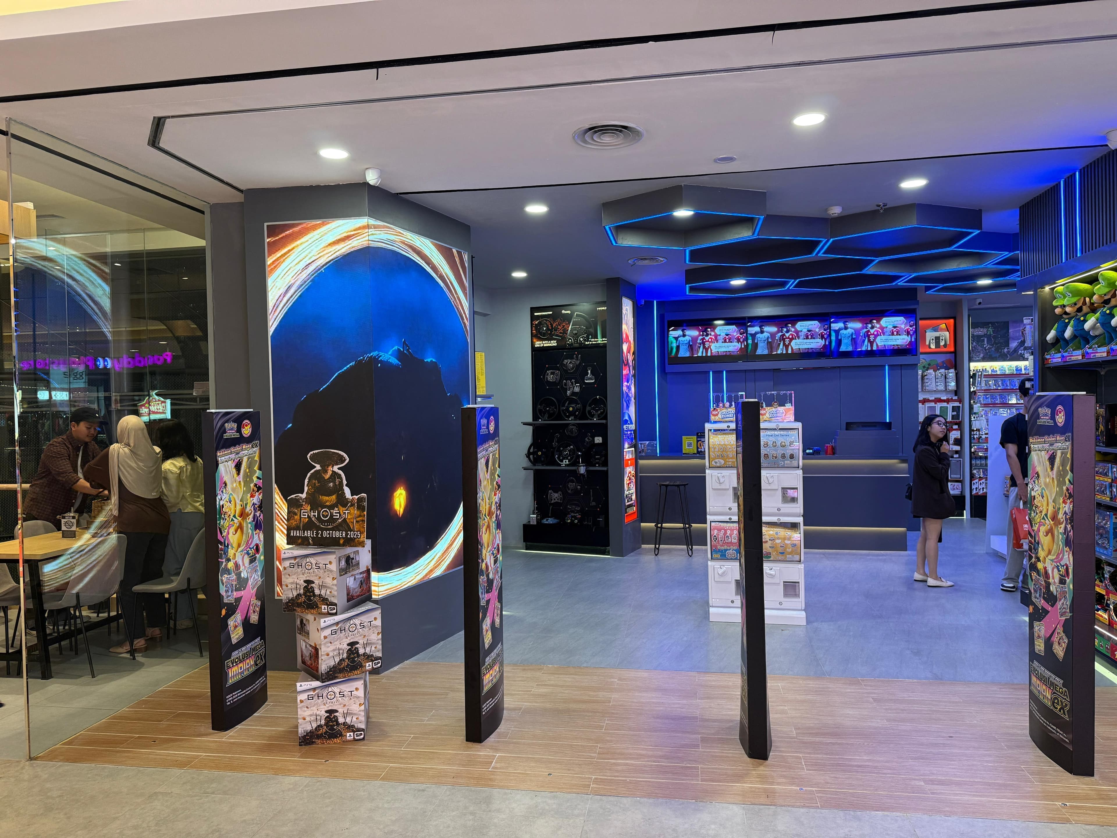 Flat LED Videotron for GS SHOP at Grand Indonesia, Jakarta
