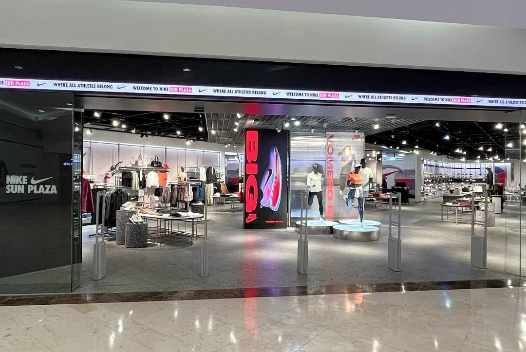 Flat LED Videotron for Nike Rise at Sun Plaza, Medan