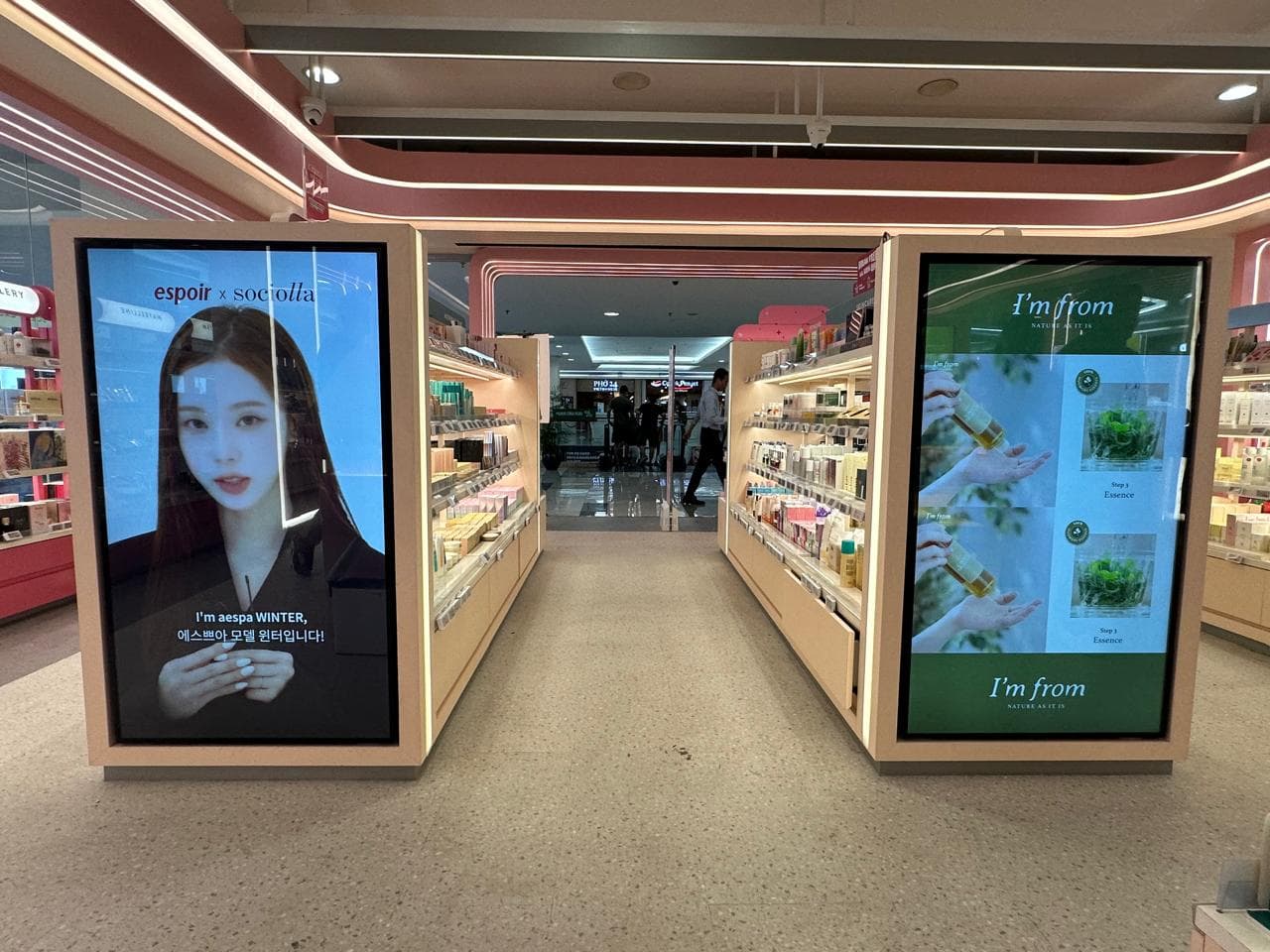 Digital signage for Sociolla at Kota Kasablanka, Jakarta